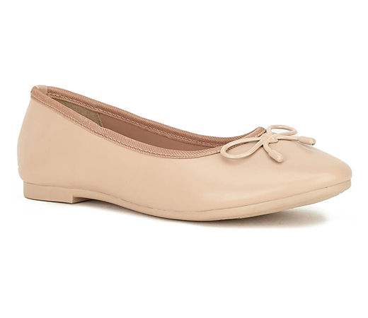 Courbe Womens Black Ballerina
