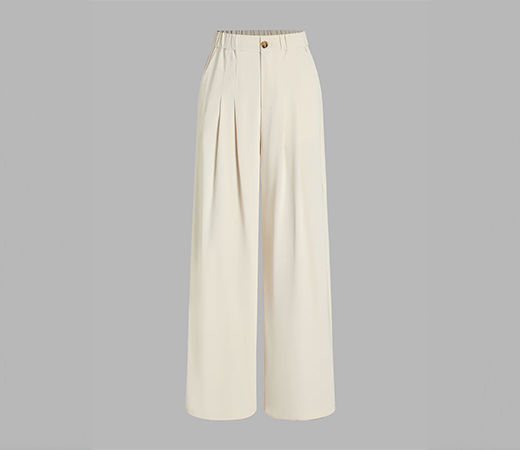 Pleated trousers