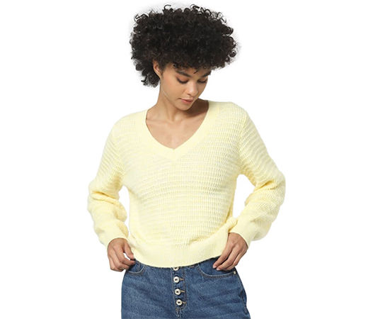 ONLY Yellow sweater