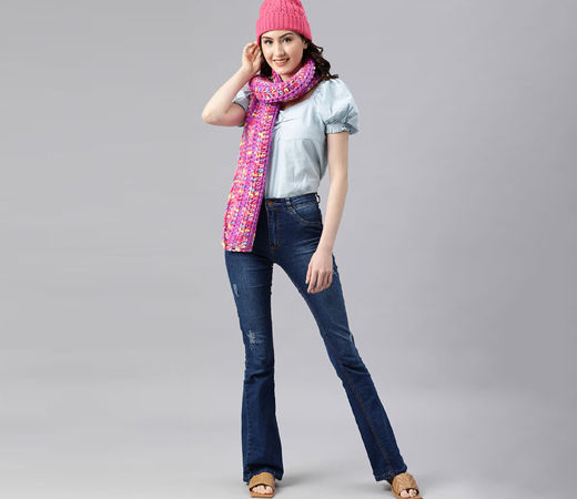 Self Patterned Scarf