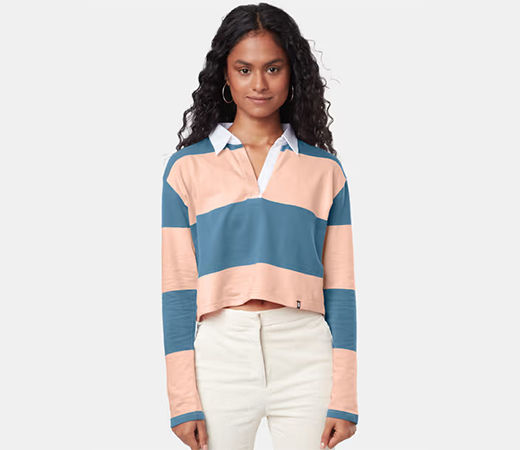Rugby Polo T-Shirt by The Souled Store
