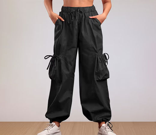 Uptownie Lite’s Cotton Parachute Pants
