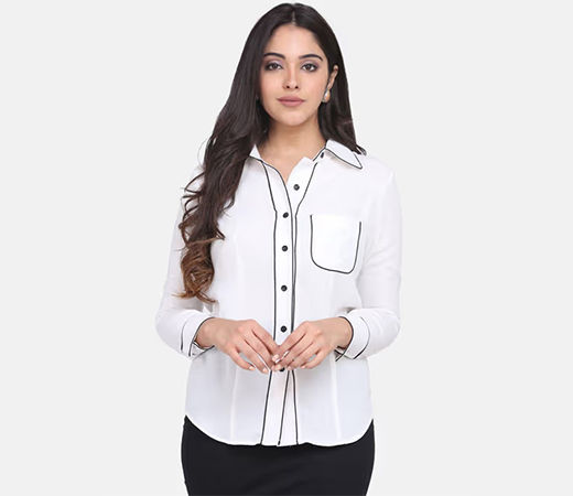 Powersutra Poly Moss Collared Shirt 