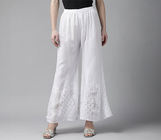 ADA Chikankari Georgette Palazzo