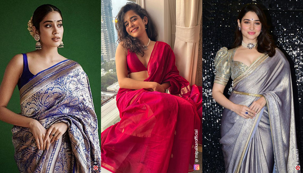 Elevate Silk Sarees With The 8 Latest Blouse Designs 