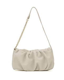 MIRAGGIO Irene Soft-Gathered Shoulder Bag for Women