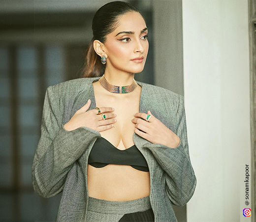 sonam kapoor casual dresses Sonam Kapoor in our Midi Skater Dress Eshaani Jayaswal