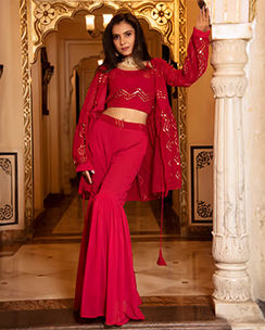 Rani Zigzag Georgette Co-ord