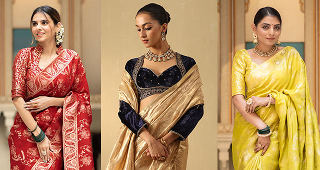 Trendy Banarasi Saree Blouse Designs To Explore In 2025