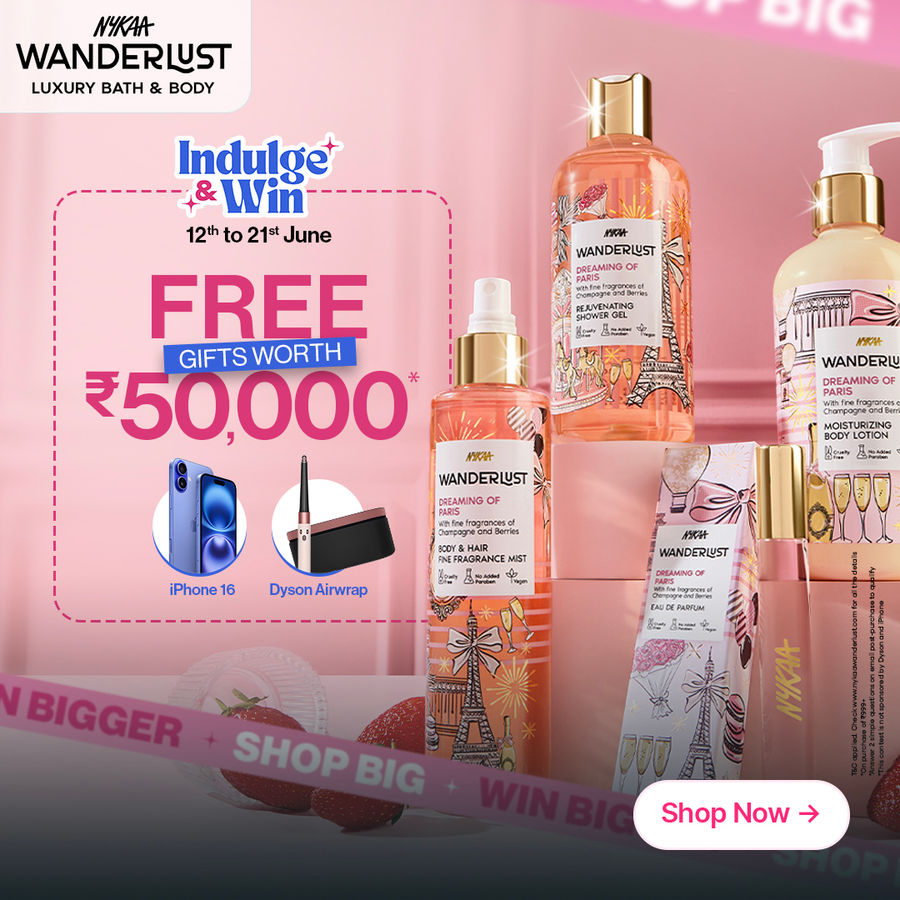 Nykaa Luxe Flat 600 OFF On 6000