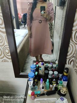 Buy Twenty Dresses By Nykaa Fashion Ruche Me In Midi Dress - Pink