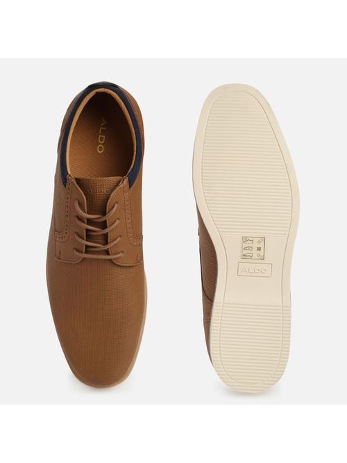 Aldo Footwear Tan Aldo Shoes Buy Aldo Jon Synthetic Tan Textured