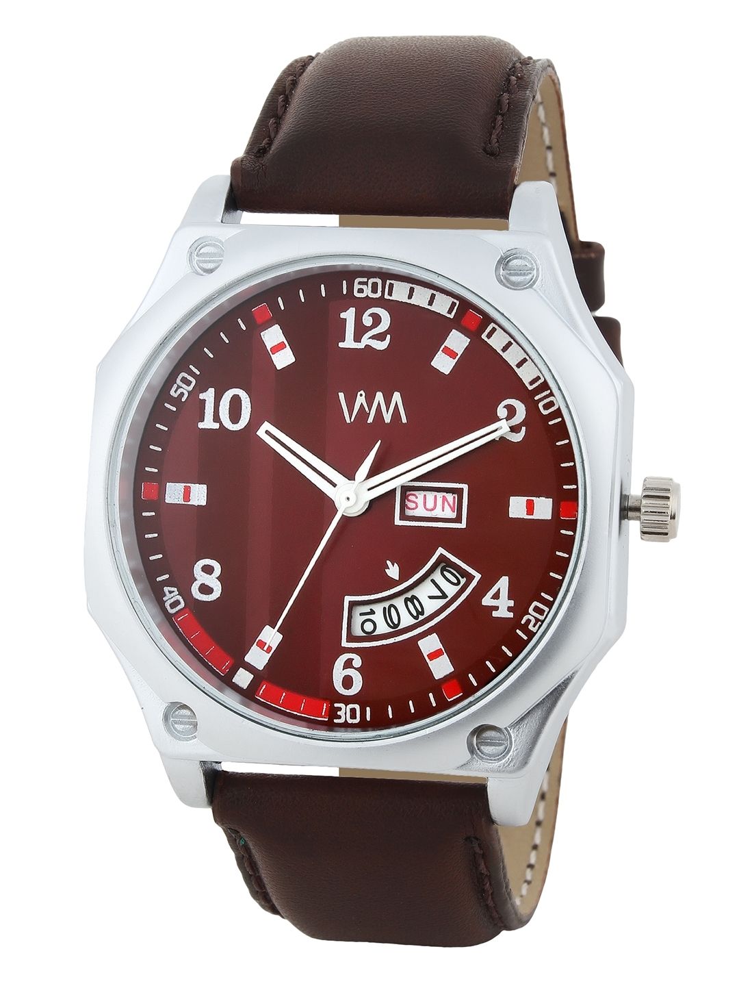 leather strap watches for men online