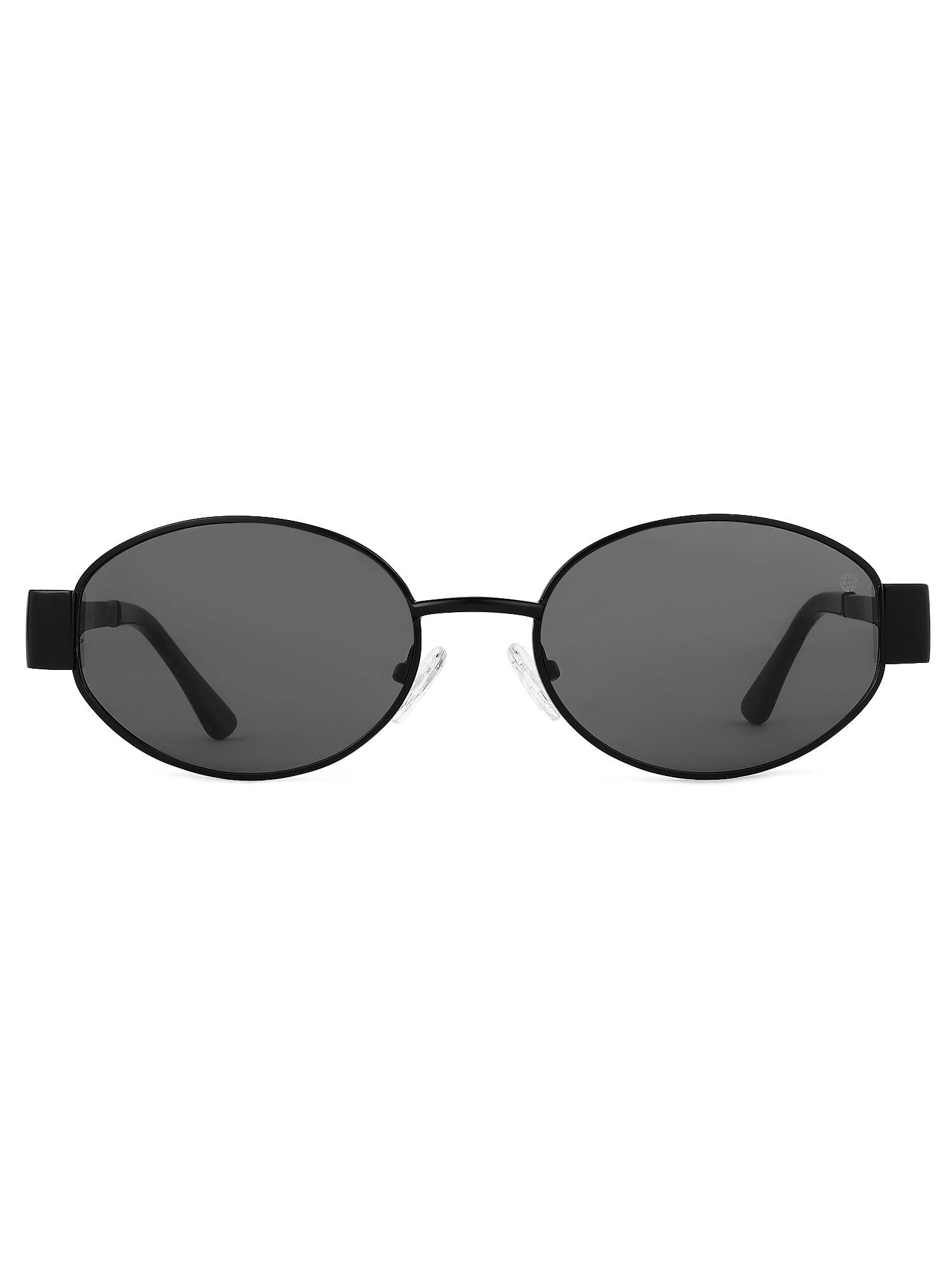 HASHTAG EYEWEAR Women Oval Black Sunglass-HTMS-1523642-C6 (40)