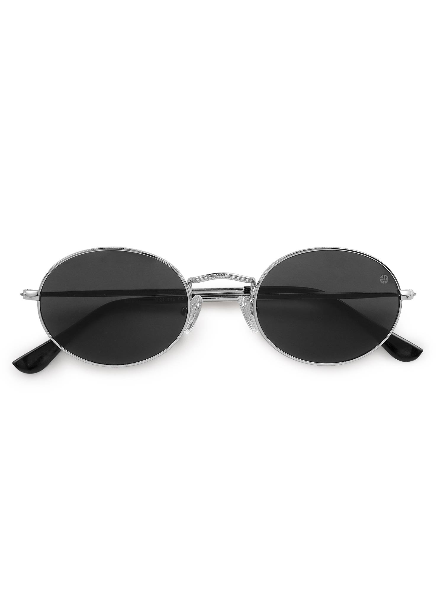 HASHTAG EYEWEAR Women Oval Black Sunglass-HTMS-1524762-C2 (39)