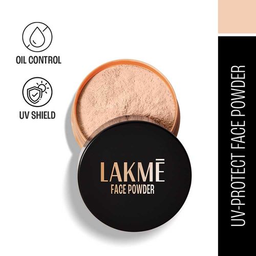 Lakme Forever Matte Face Powder, Matte Finish, Oil Control, For Rosy Glow , Soft Pink