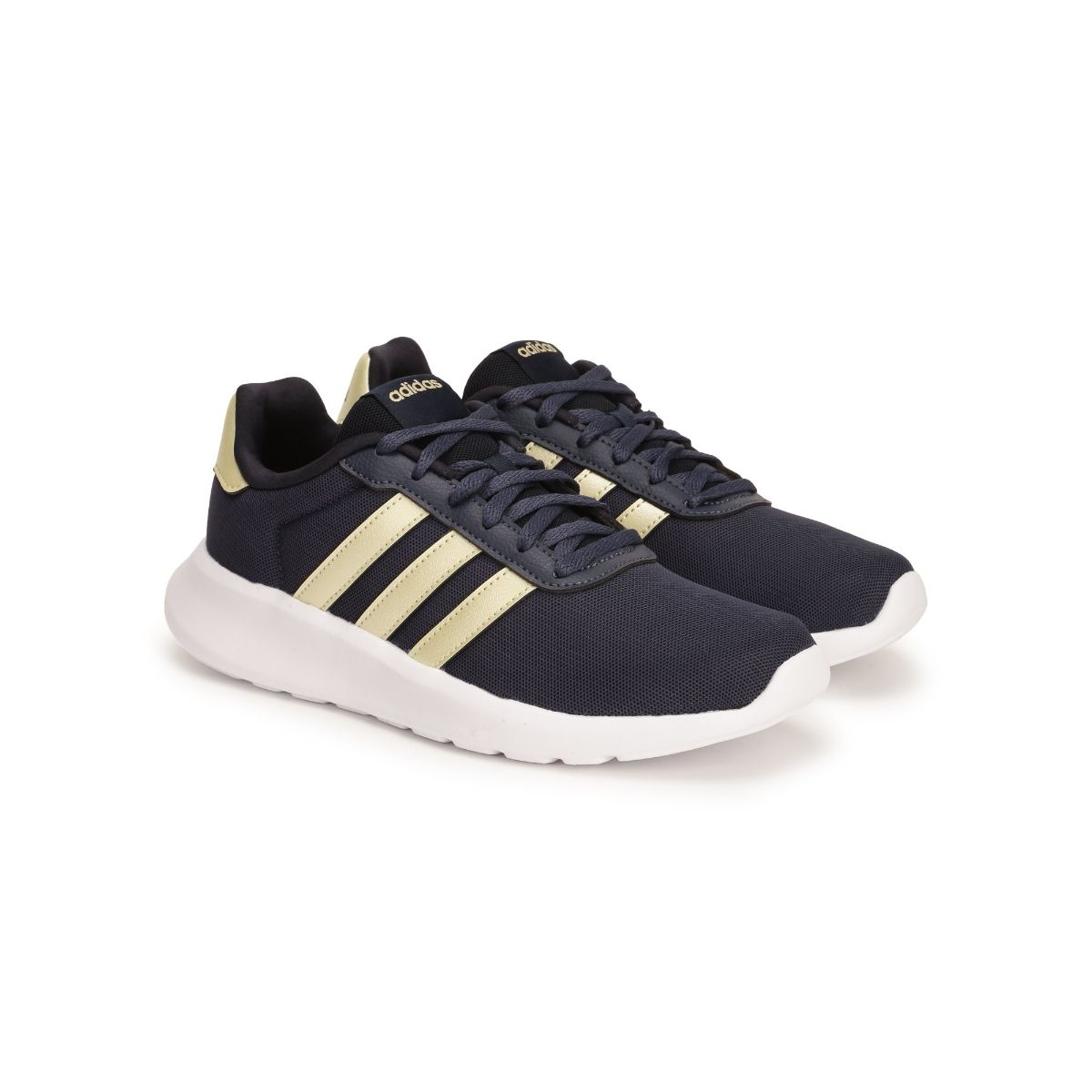 Adidas lite racer black and gold online