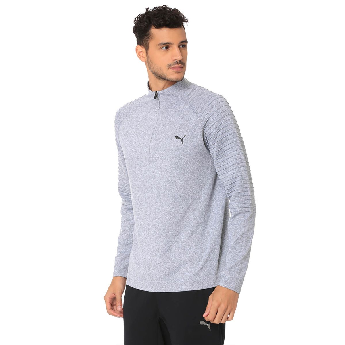 Buy Puma Men s evoKNIT Performance 1 4 Zip Sweater Online