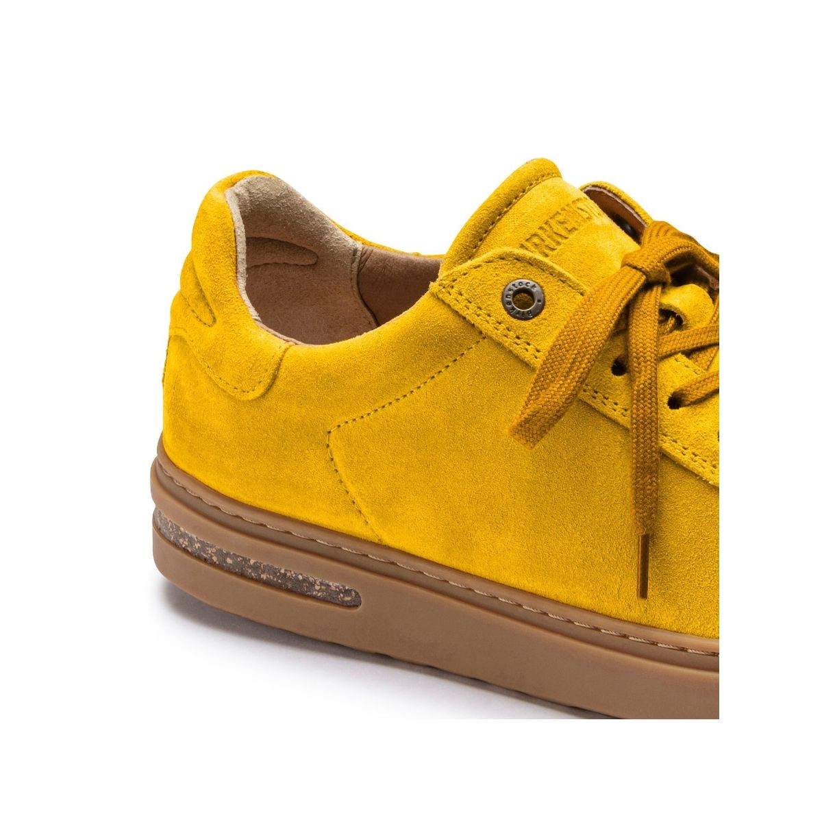 Yellow best sale leather birkenstocks