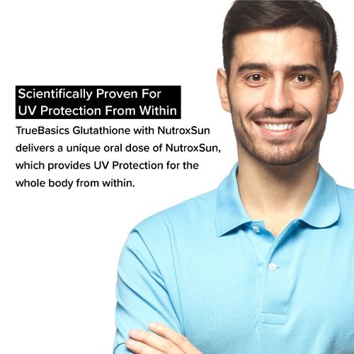 Buy TrueBasics Glutathione with Nutroxsun, Biotin & Vitamin E, For Healthy  And Youthful Skin Online