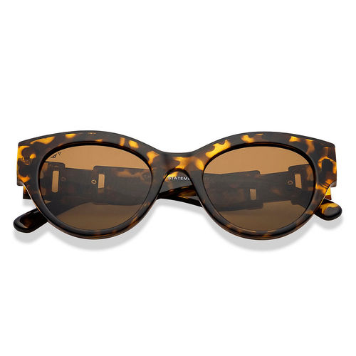 Buy Vincent Chase by Lenskart Brown Full Rim Cat Eye Polarized