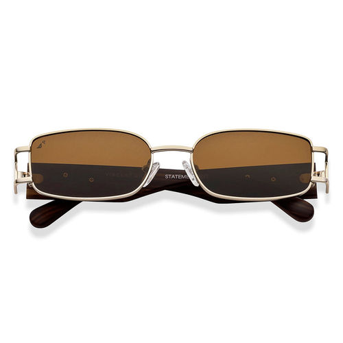 Buy Vincent Chase by Lenskart Gold Tortoise Brown Full Rim