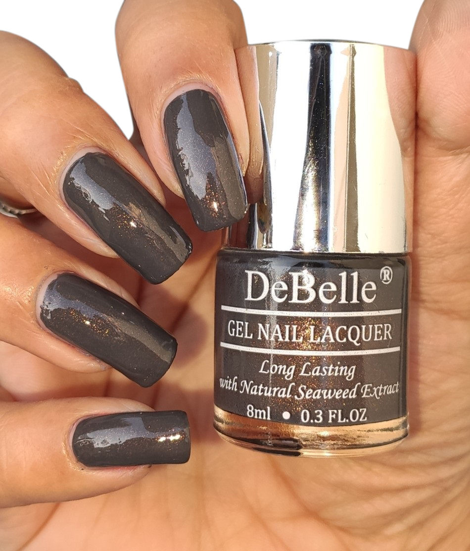 DeBelle Gel Nail Polish - Rusty Henna | Henna Brown Nail Polish – DeBelle  Cosmetix Online Store