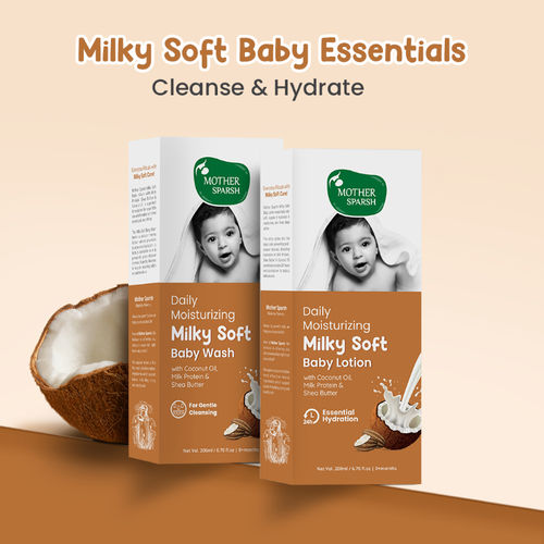 Buy Mother Sparsh Milky Soft Baby Lotion With Milk Protien