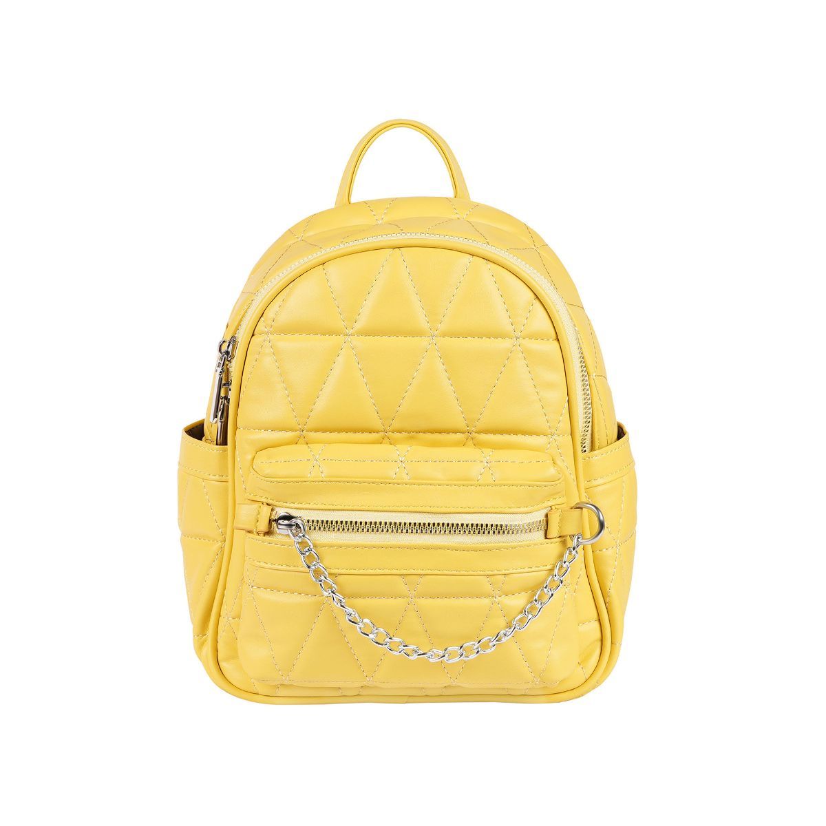 Yellow mini hot sale backpack purse