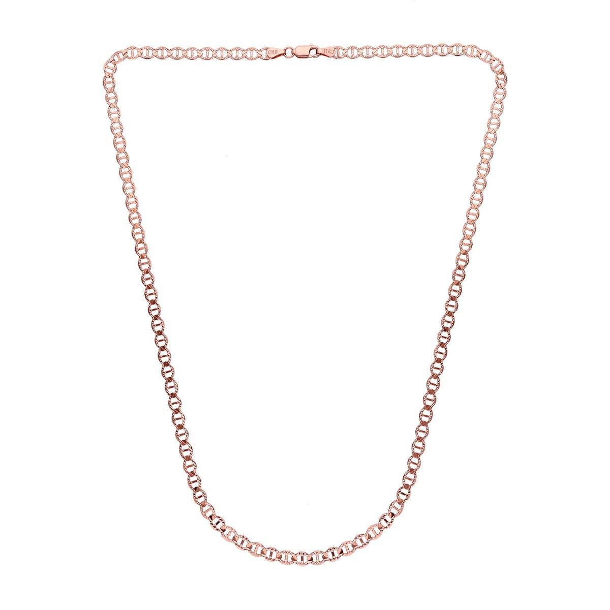 Buy Kai Jewel Rose Gold Sterling Silver Link Chain Necklace Online