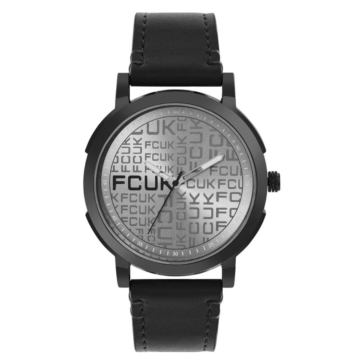 Buy Fcuk Watches Analog Sliver Dial Watch For Men Fk00013a Online 8783