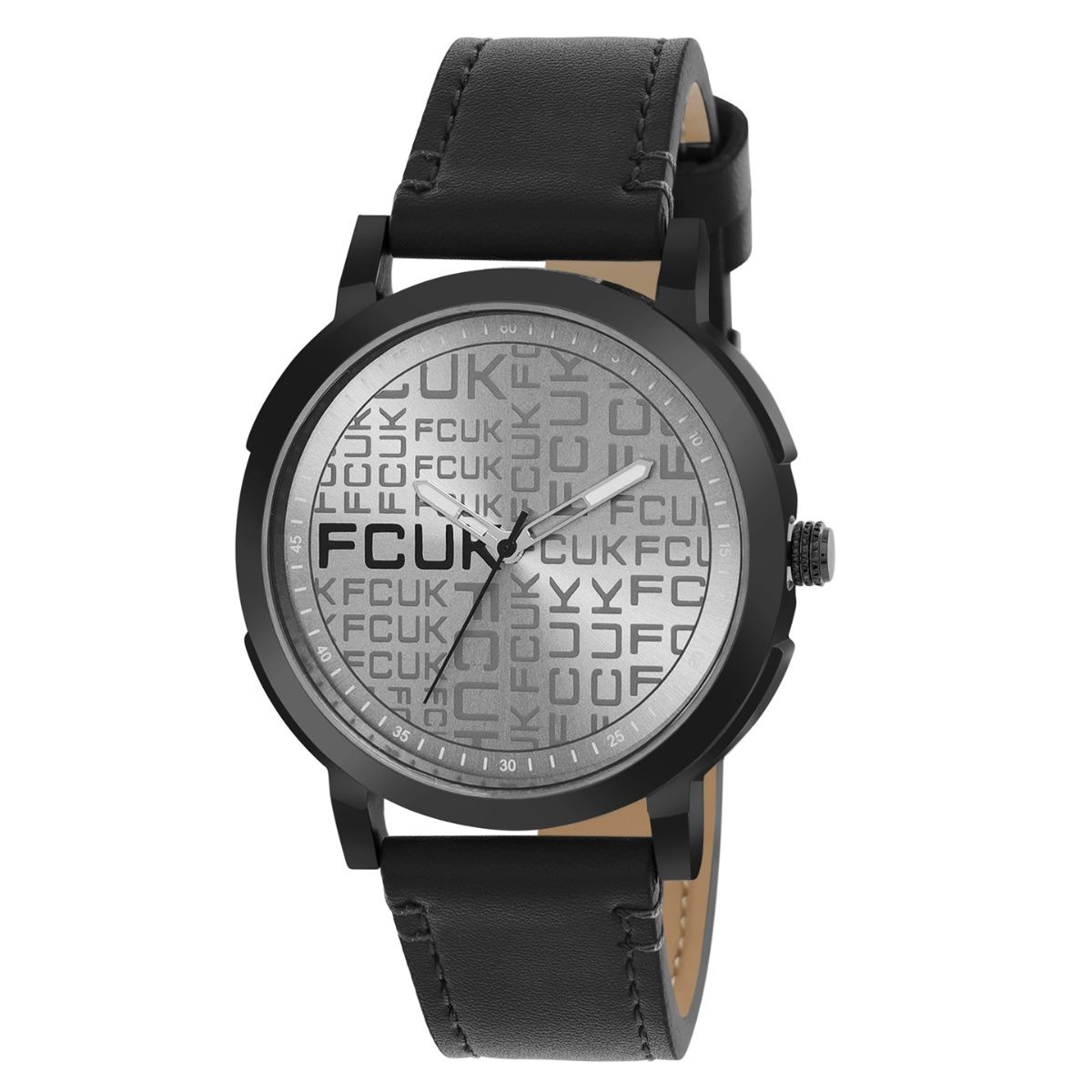 Buy Fcuk Watches Analog Sliver Dial Watch For Men Fk00013a Online 3188