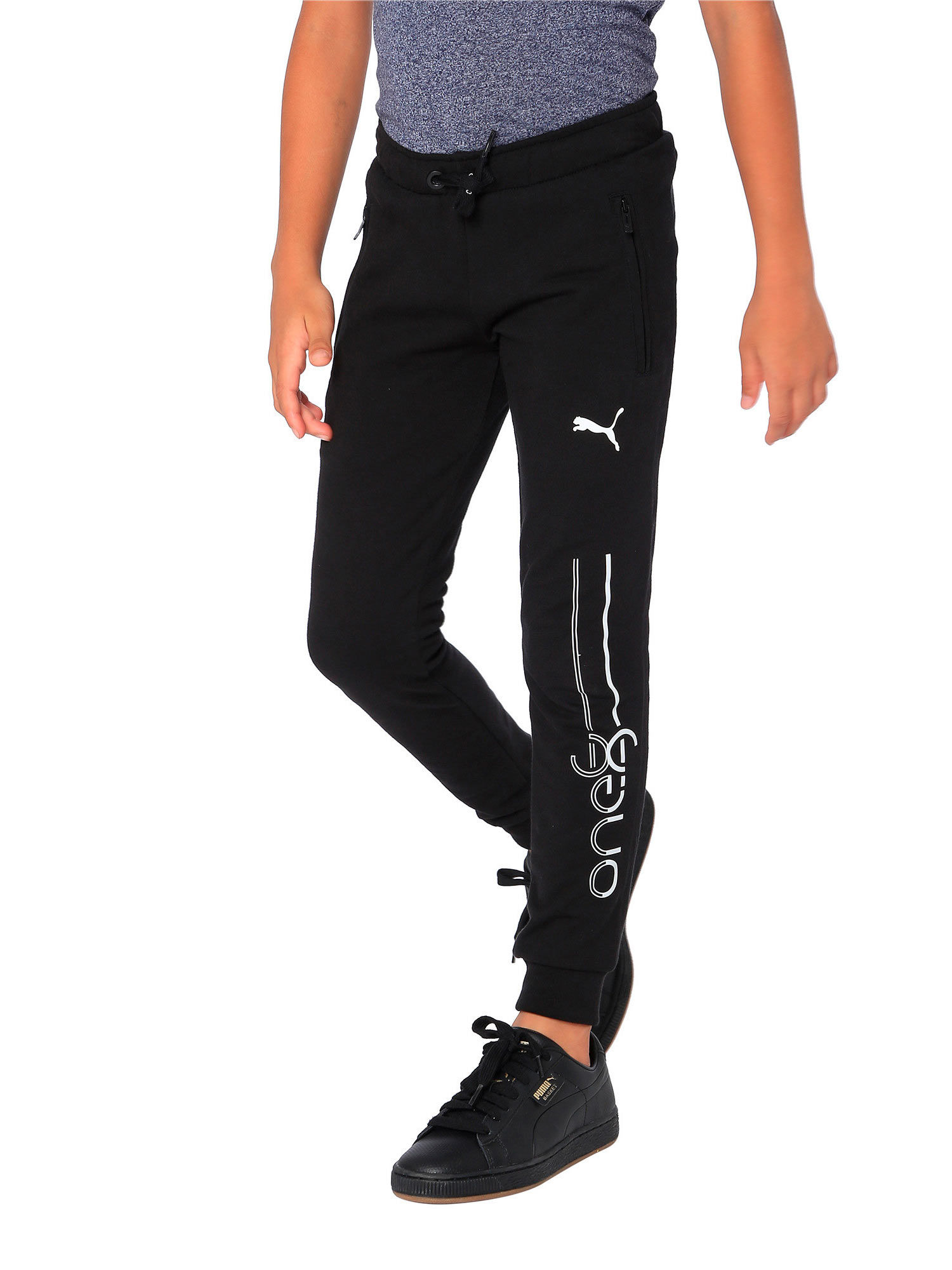 Buy Puma One8 Black Trackpants for Men's Online @ Tata CLiQ