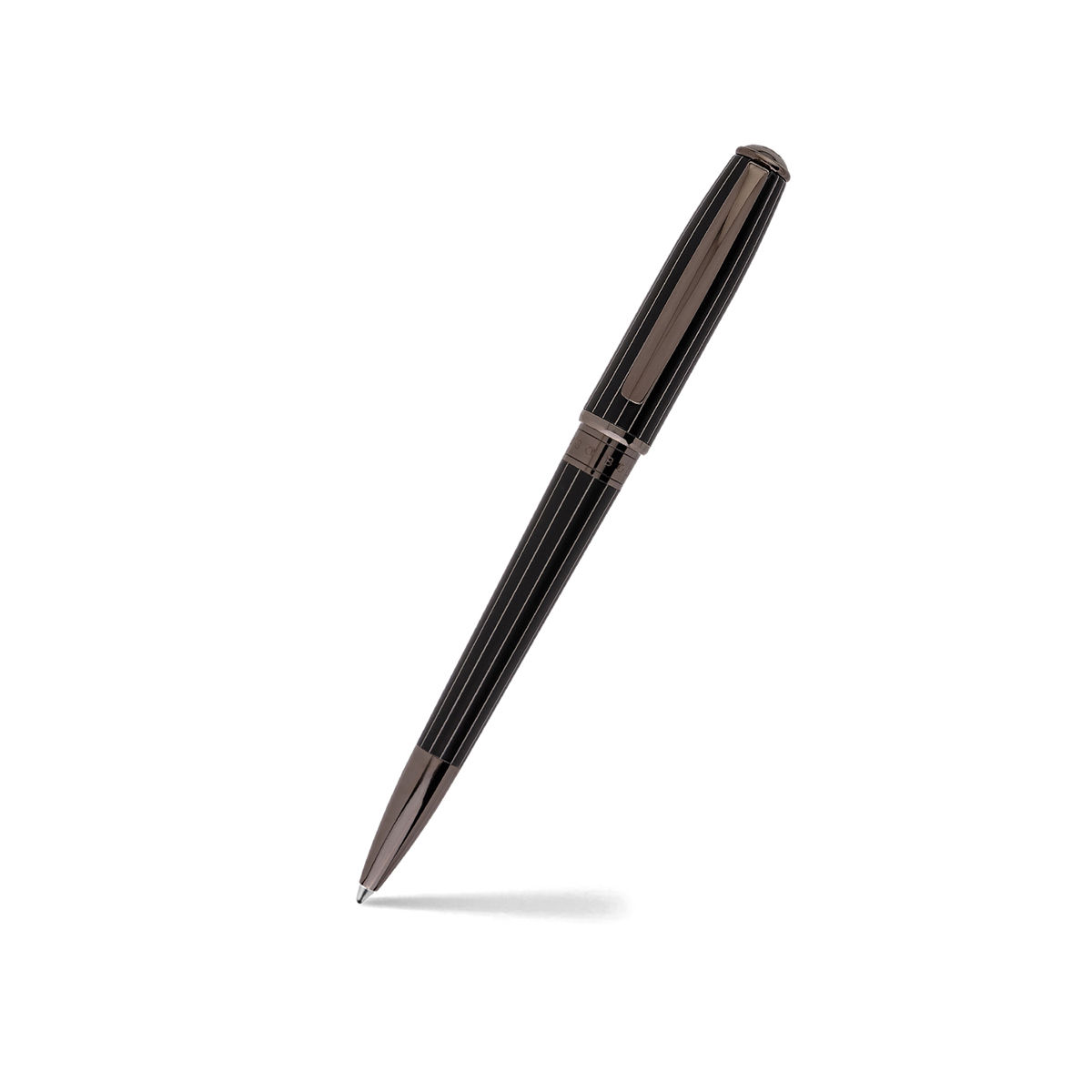 Hugo Boss Pen Essential Pinstripe Ballpoint Pen Black