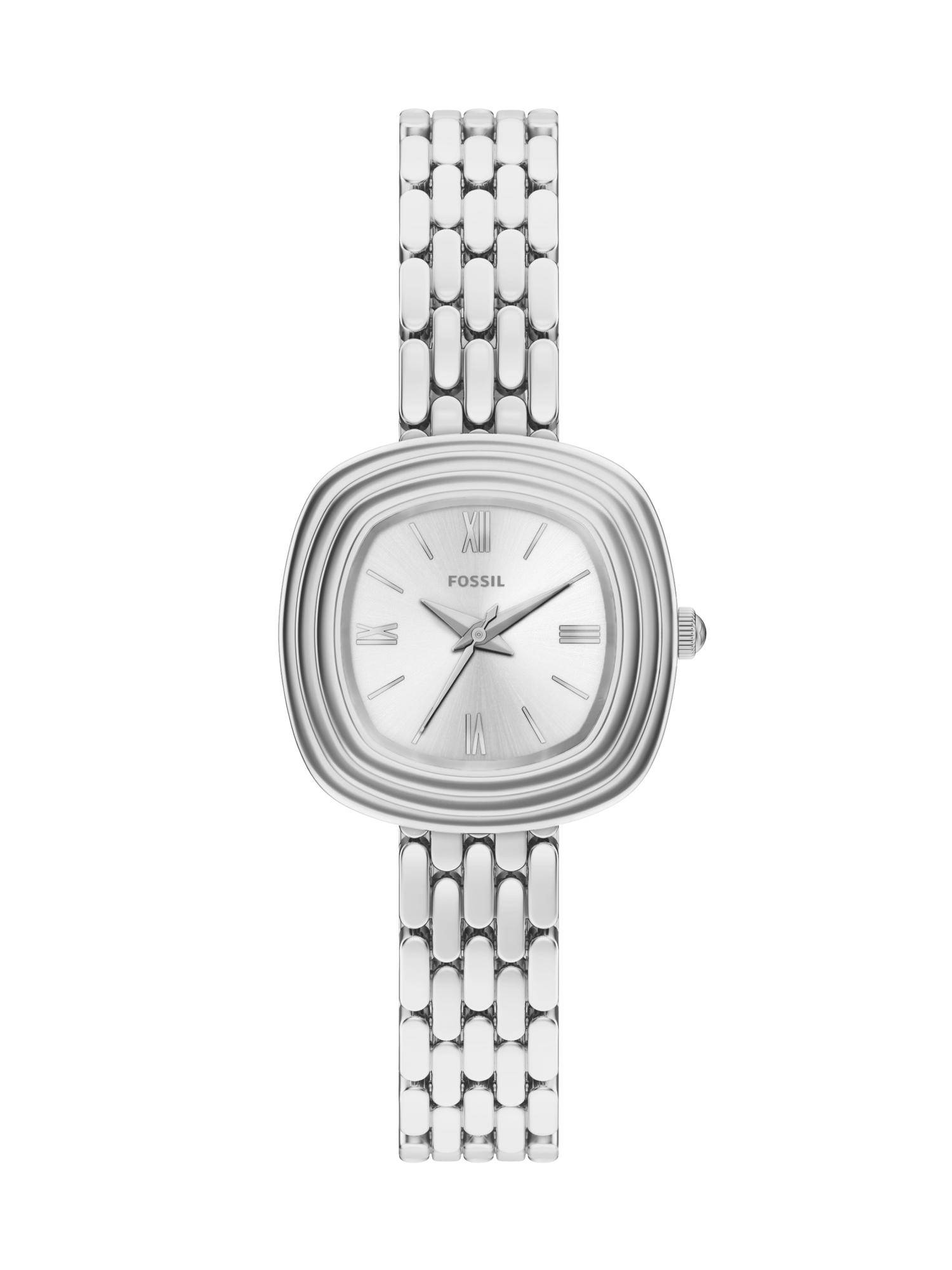 Fossil Emerson Silver Toned Women Quartz Watch - Multi-Color (ES5508) (S)