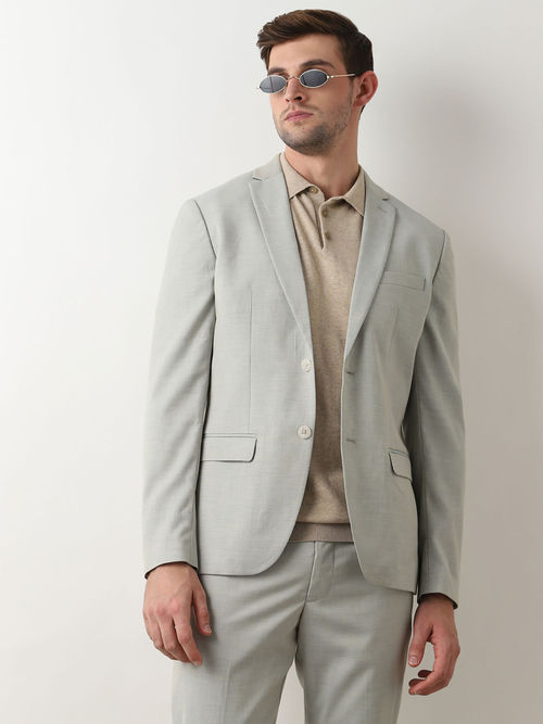 Selected Light Green Suit Tailored Blazer