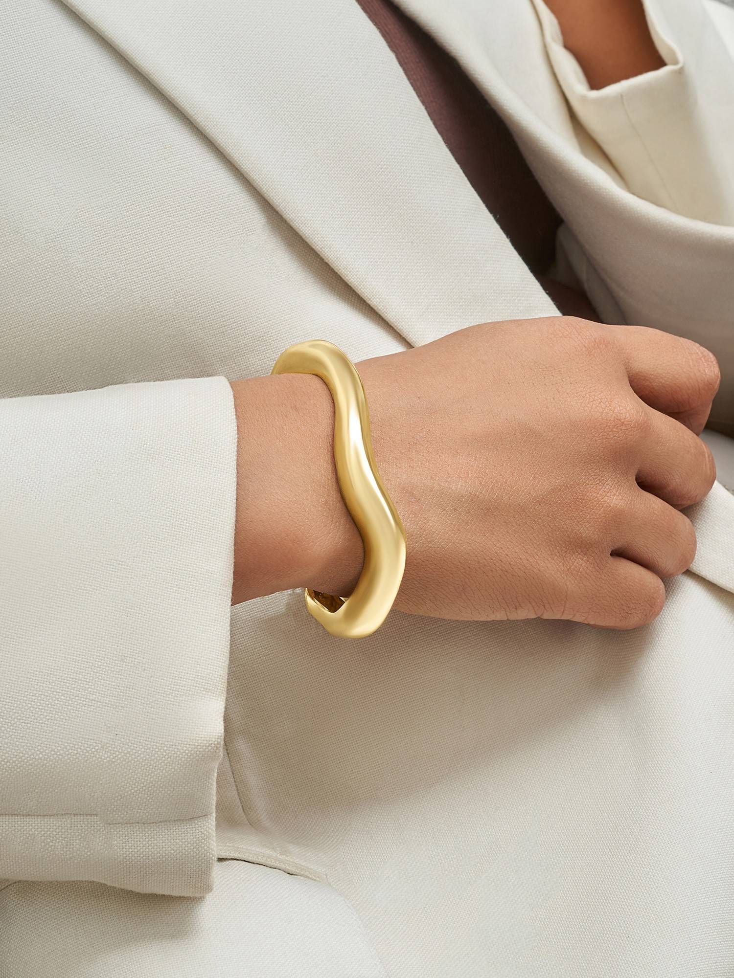 Joker & Witch Massira Gold Chunky Bracelet
