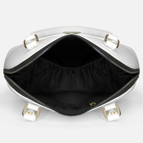 Senora Black Faux Leather Women Handbag | Modern Myth