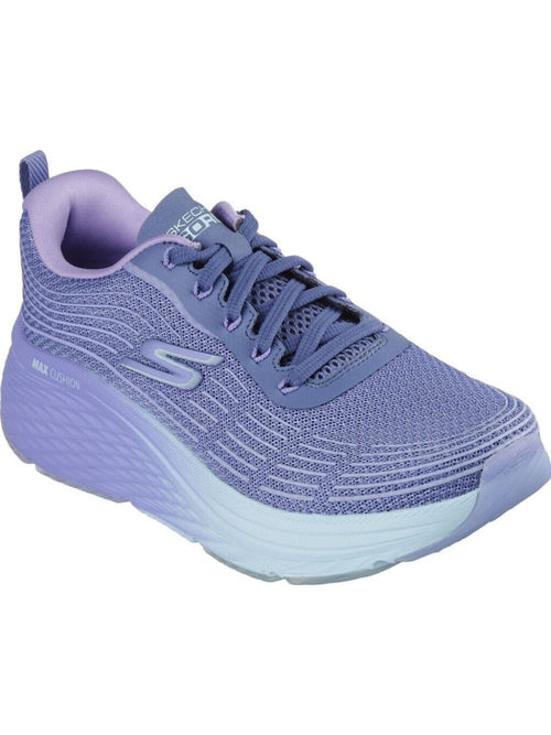 SKECHERS Women Max Cushioning Elite Blue Running Shoes (UK 4)
