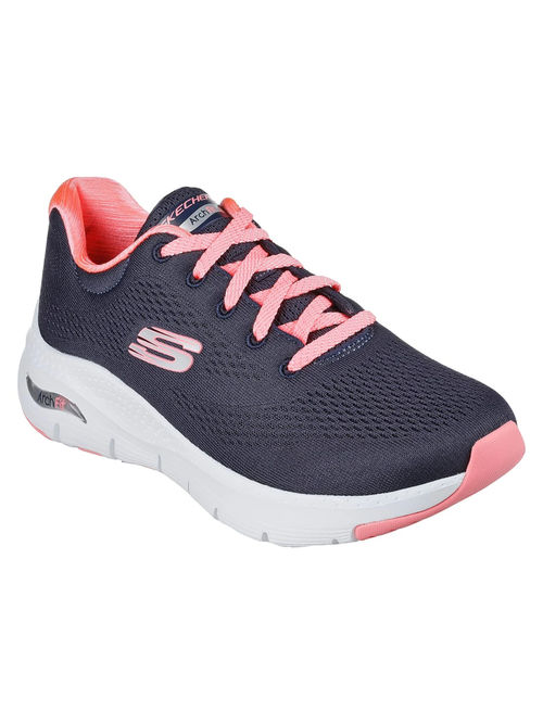 SKECHERS Women Arch Fit Big Appeal Navy Blue Running Shoes (UK 4)