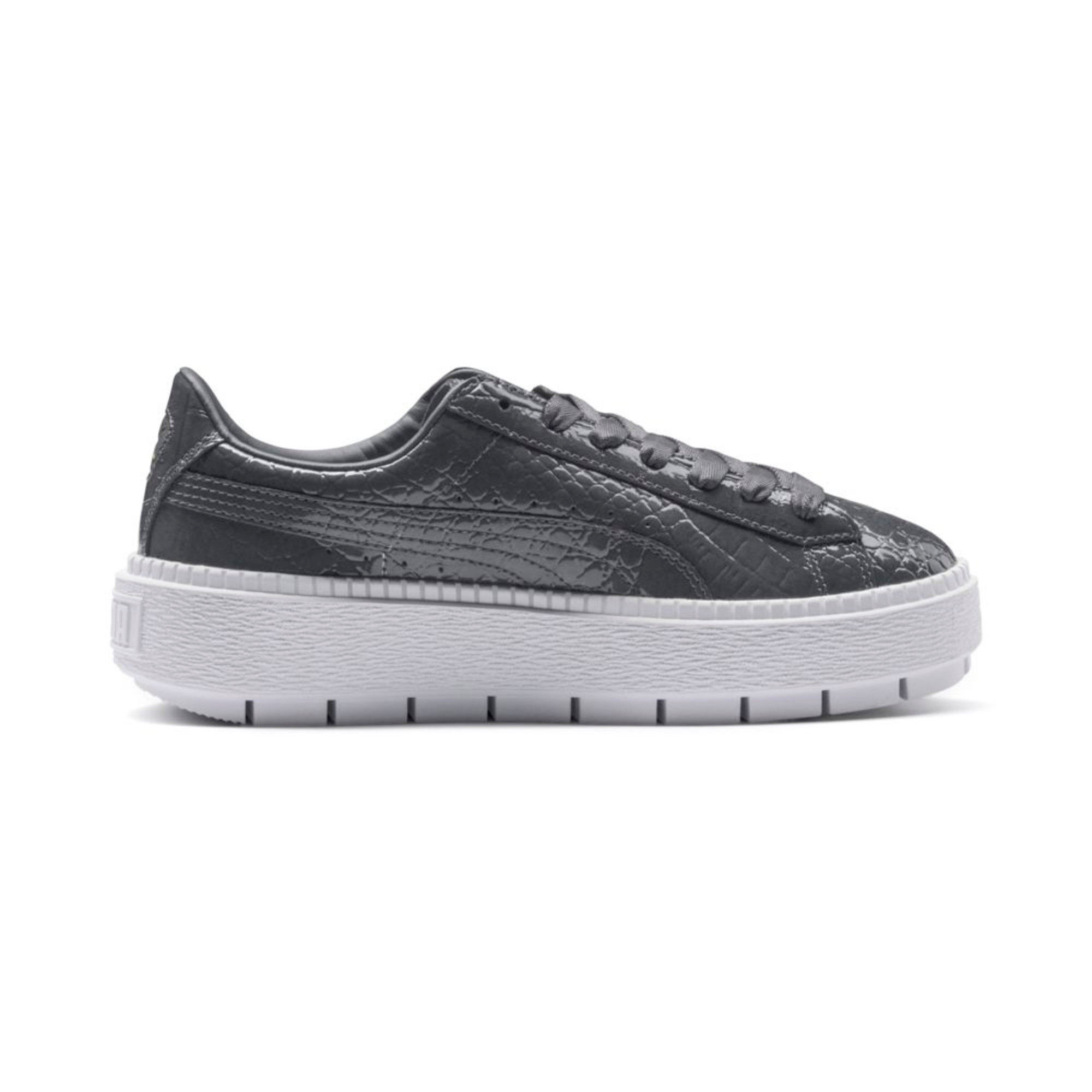 puma basket platform trace luxe