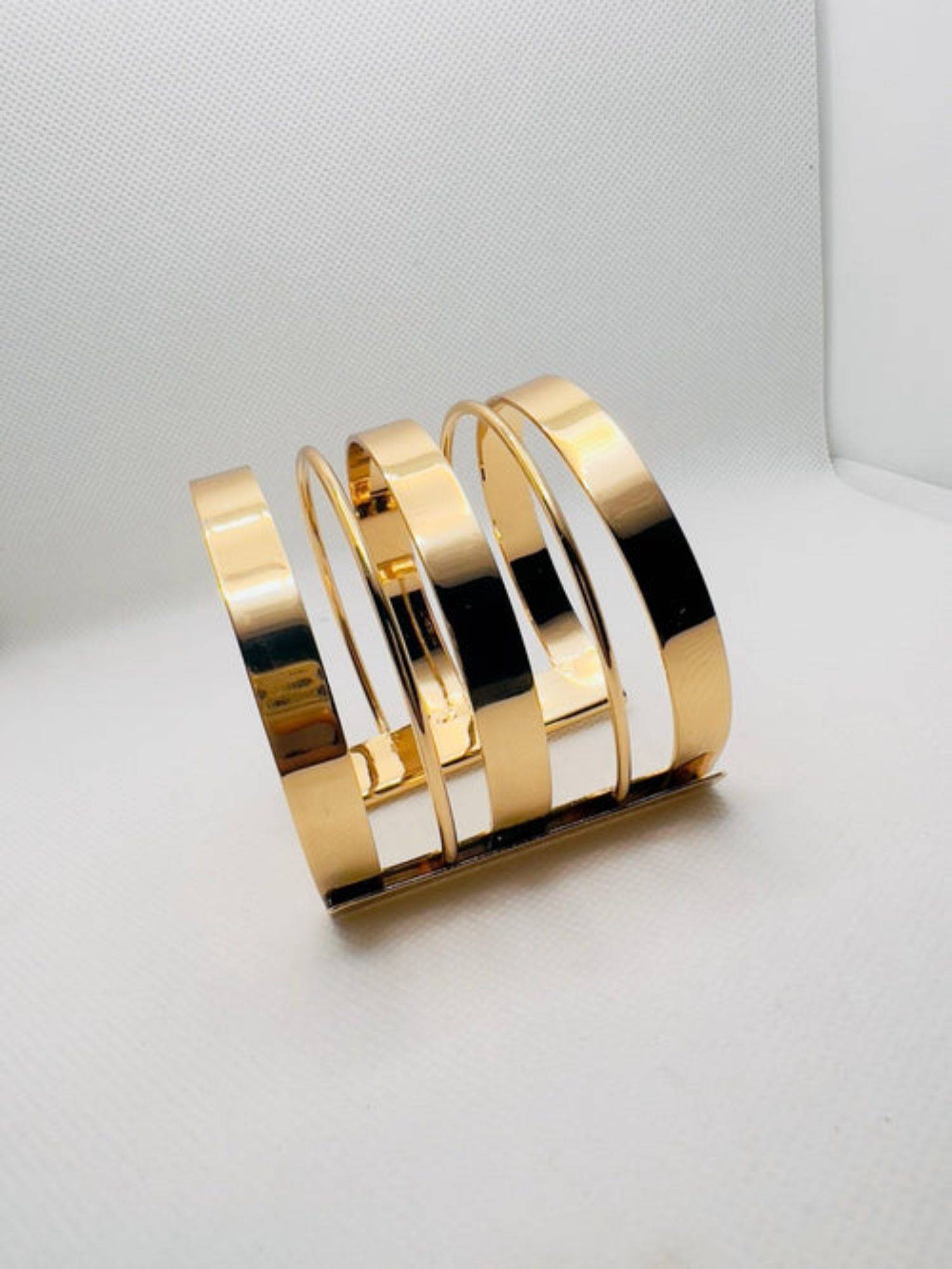 XAGO La Agastin Gold Plated Handcuffs