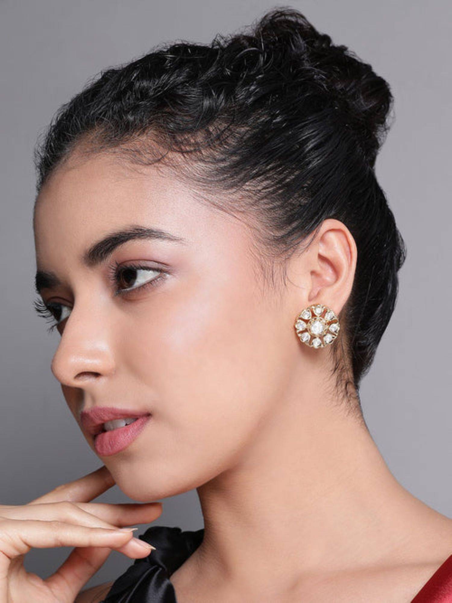XAGO Le Nava Kundan Studs