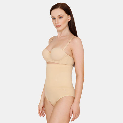 Buy Zivame Medium Control Tummy And Waist Cincher - Nude at Rs.996 online