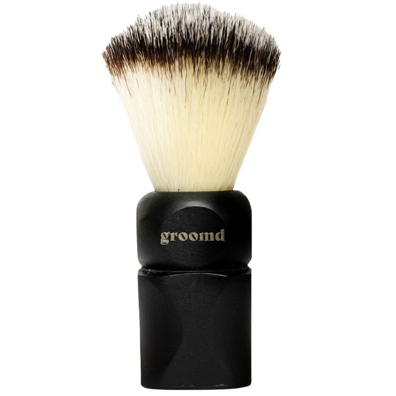 Groomd Cruelty-free Men Shaving Brush With Extra Soft Bristles For All Skin Type