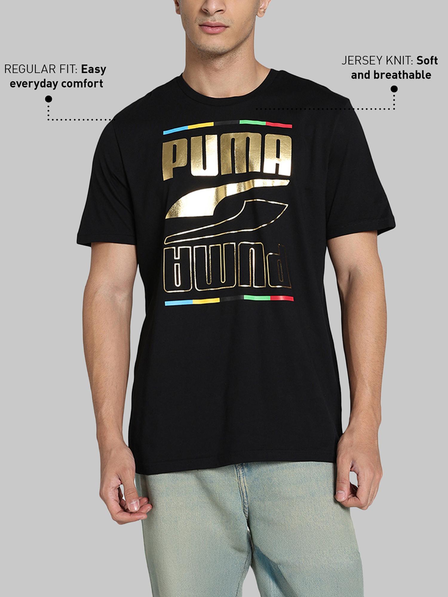 THEILMA】 NEWS PRINTED T-SHIRT black プリント Tシャツ