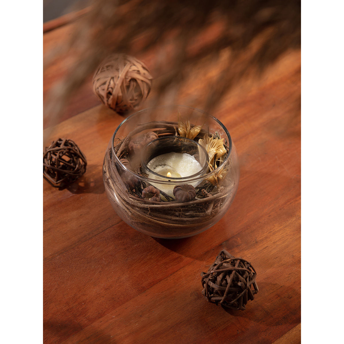 Twig & Twine Nautica Decorative Bowl With Twig Candle Buy Twig & Twine