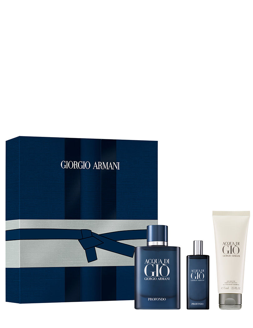 Giorgio Armani Acqua Di Gio Profondo EAU De Parfum With Body Shampoo