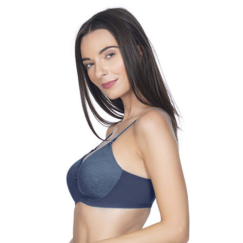 Blue&red Printed Amante Women's Super Support Lace Bra, Size: 32B at best  price in Gurgaon