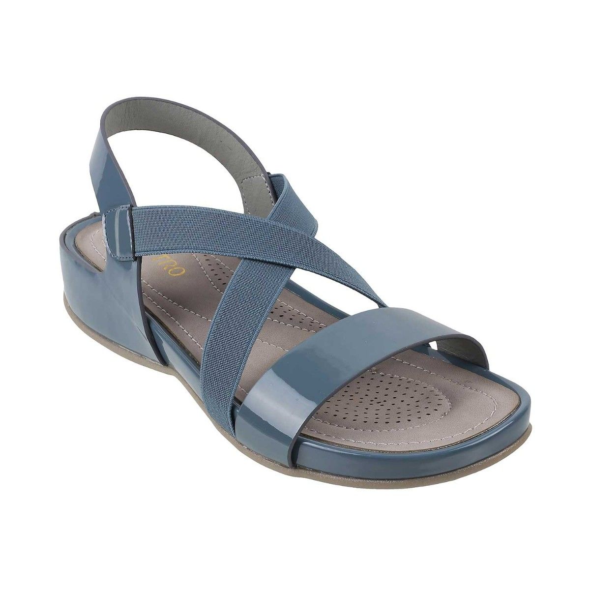 Metro Plain Blue Sandals (EURO 38): Buy Metro Plain Blue Sandals (EURO 38)  Online at Best Price in India | Nykaa